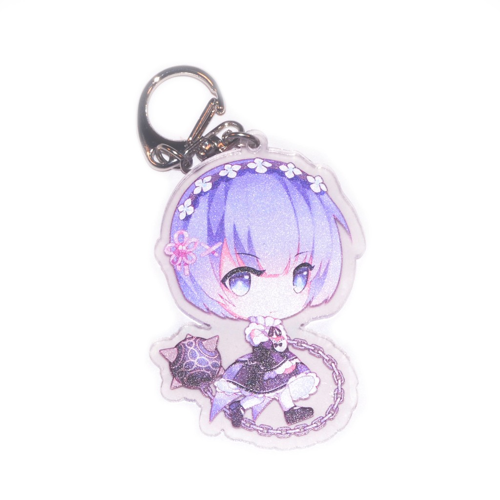 [thanh lý bán lỗ]Móc khóa Anime mica - Re:Zero [AAM] [PGN18]