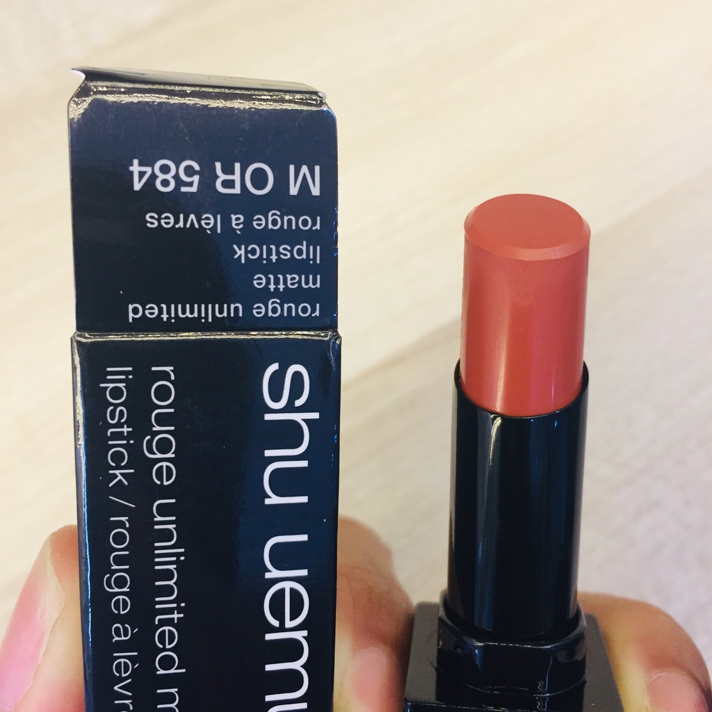 Son Shu Uemura nhật bản phiên bản vỏ đen màu OR584