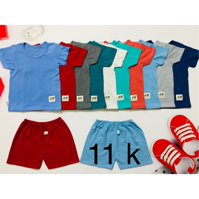 5 bộ coton xuất dư bé trai / bé gái 7-16 kg , giá từ 11 k