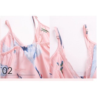 Bộ ngủ lụa 2 dây (Hàng Cao Cấp)