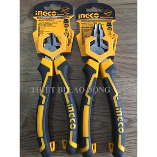 Bộ 2 Kềm cắt, kềm răng cao cấp Ingco HHLDCP28180HHCP28200