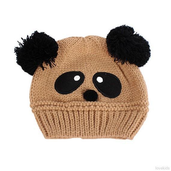 Mũ len beanie dễ thương cho bé 