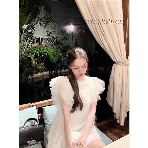 Luna Dress thiết kế dáng suông tay xoè bồng siêu xinh