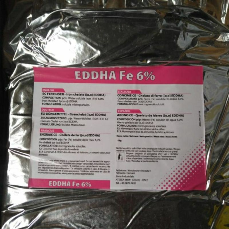 1 kg Sắt 6% EDDHA Nhập khẩu Ý, BỈ