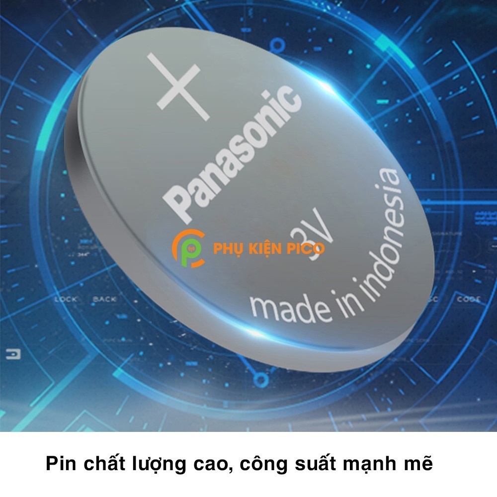 Pin chìa khóa ô tô Vinfast Fadil chính hãng Vinfast sản xuất tại Indonesia 3V Panasonic
