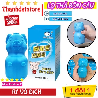 Lọ thả bồn cầu hình Heo khử trùng và diệt khuẩn siêu mạnh mẫu mới💥siêu hot💥