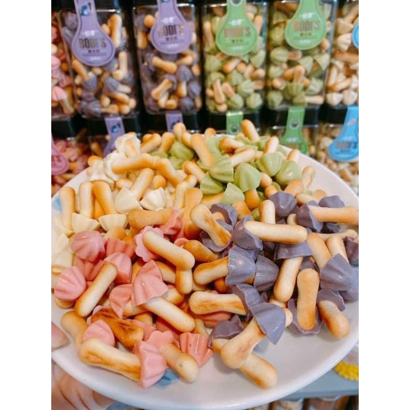 BÁNH NẤM PHỦ SOCOLA SIÊU NGON HỦ PET - Lùn Con Food