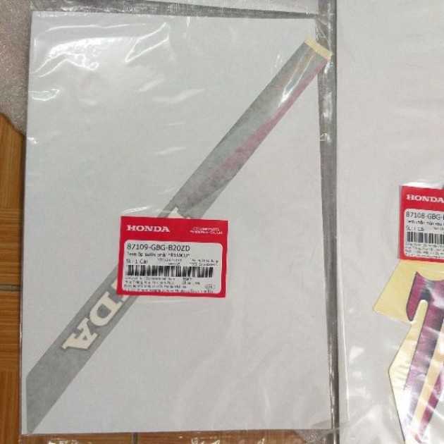 Tem Dream Honda Việt Đời Đầu Chuẩn Zin [ Chính Hãng ] , Tem Hàng Đẹp Cao Cấp Lắp Được Cả Dream Thái Và Dream Việt