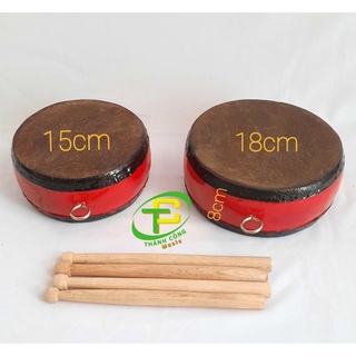 Trống gỗ da trâu TG01 | Thiết bị Đoàn Đội