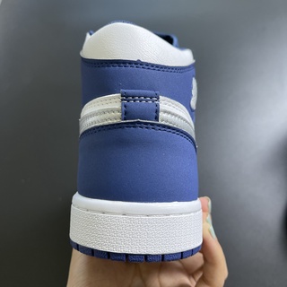 Giày Sneaker Jordan 1 High Retro Navy SC Full Phụ Kiện