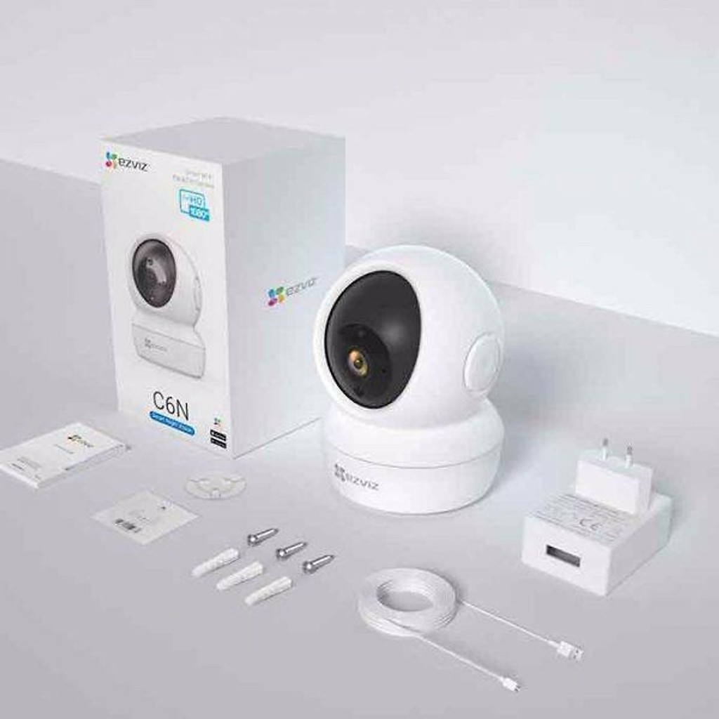 [Mẫu Mới] Camera 2M IP WIFI EZVIS C6N CV246 C6CN 1080P FULL HD [Có cổng Lan]_Hàng chính hãng