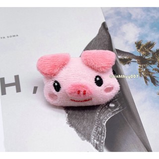 Cặp tóc heo hồng đáng yêu xinh xắn xu hương tiktok (giá lẻ 1 chiếc)