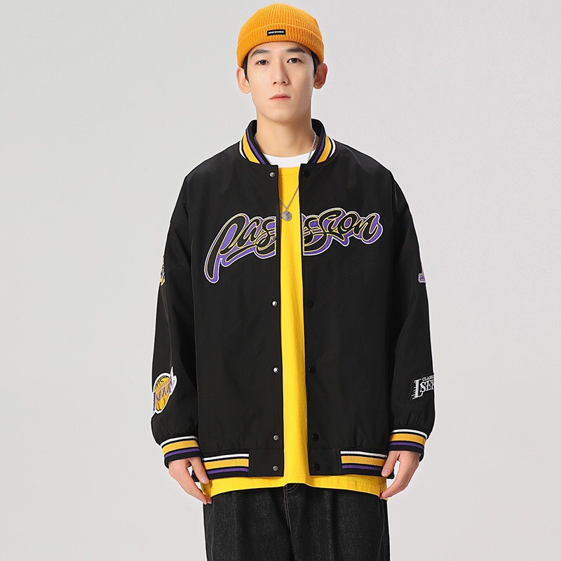 Áo Khoác Bombre PASSON Form Unisex Nam Nữ Chất Nỉ Cao Cấp