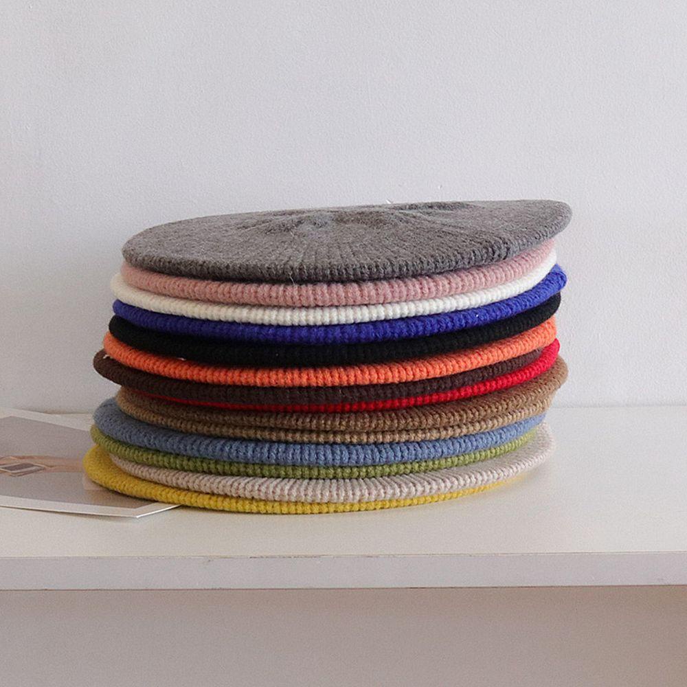 Mũ Len In Chữ Phong Cách Hàn Quốc Xinh Xắn Cho Nữ