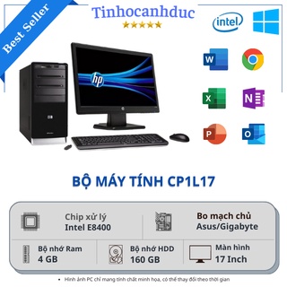 Bộ Máy Tính Để Bàn XADA1L LCD 17 inch Văn phòng mượt