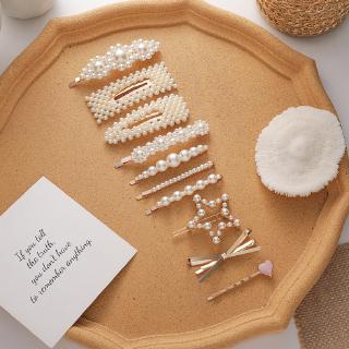 Set 8 Kẹp Tóc Phong Cách Hàn Quốc Thời Trang Cho Nữ