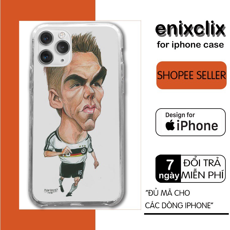 Ốp Lưng philip lahm đội trưởng tuyển Đức cho iphone 6 - iphone 13 TBHH20210053