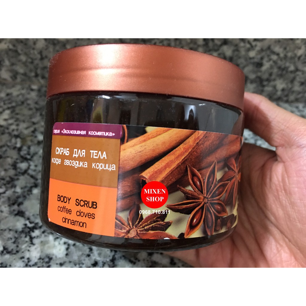 {Mẫu mới nhất} Tẩy da chết body quế hồi Nga 380ml | BigBuy360 - bigbuy360.vn