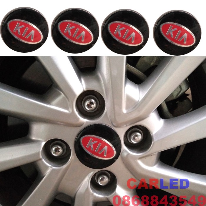 Bộ 4 logo Kia Morning-RIO-SOLUTO-Cerato