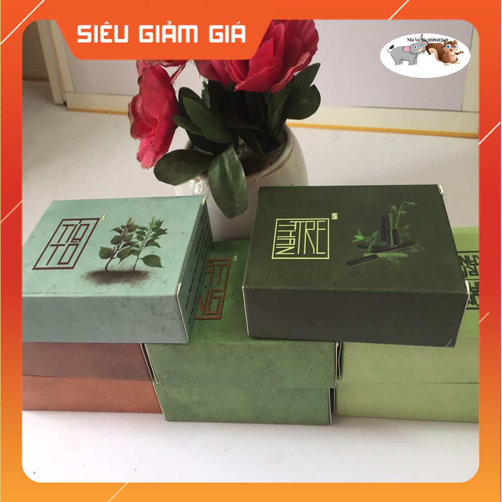 [Chính Hãng] Xà Bông Than Tre Hoạt Tính Bạc Hà - Xà Bông Than Tre Hương Bạc Hà Sạch Mát Da, Ngừa Mụn, Sát Khuẩn (100gr)