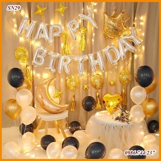 Set Bóng Sinh Nhật Happy Birthday Mã SN29