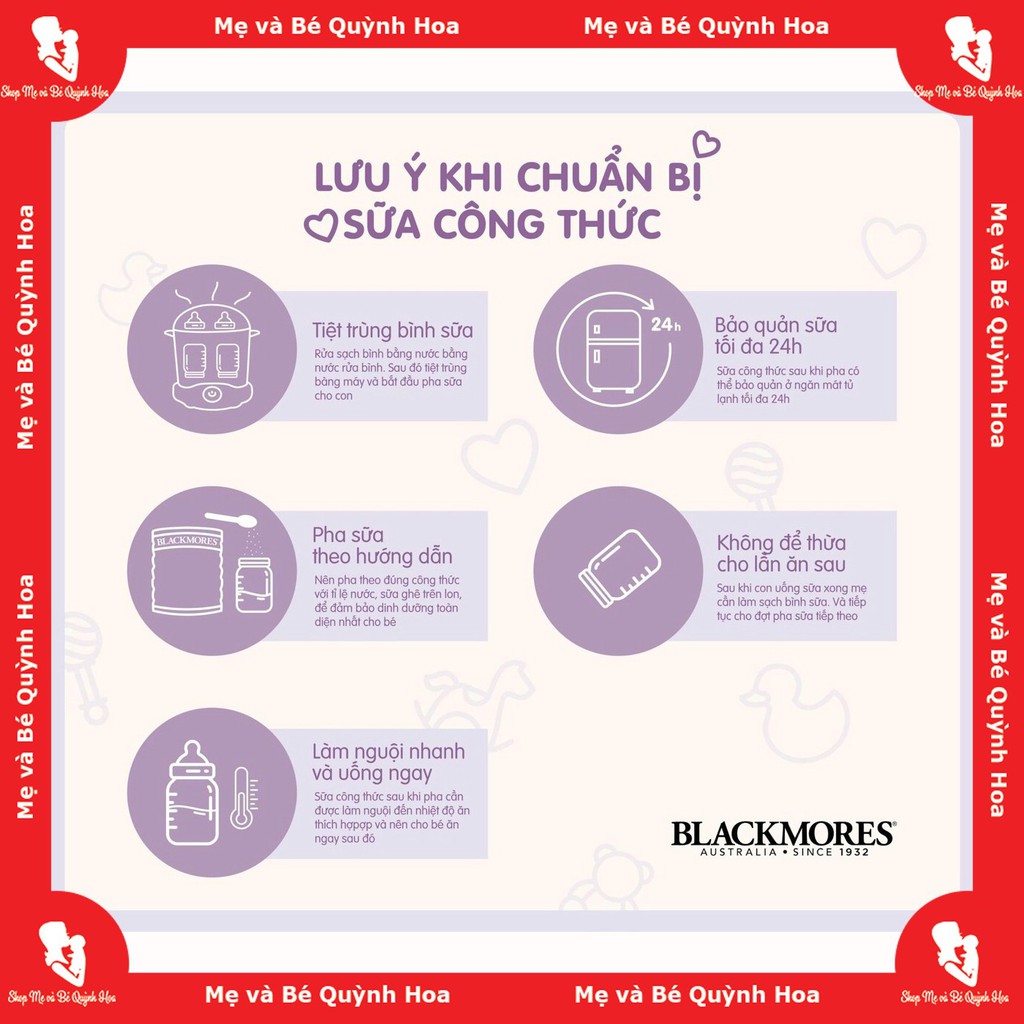 Sữa Blackmore Úc [CHÍNH HÃNG] tăng cân cho bé / Sữa Blackmores số 2, 900g - [CÓ TEM PHỤ TIẾNG VIỆT]