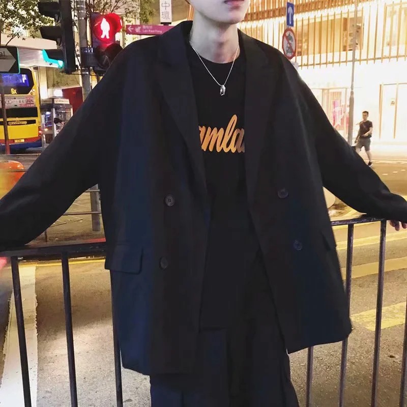 Áo Khoác Blazer Phong Cách Hàn Quốc Lịch Lãm Cho Nam Size M-2xl