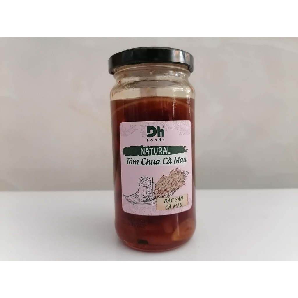 [250g] Tôm chua đặc sản Cà Mau [VN] DH FOODS Ca Mau Pickled Whole Shrimp in Fish Sauce (dhf-hk)