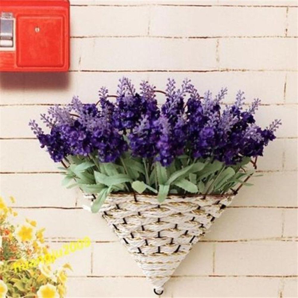 Hoa lavender lụa giả trang trí