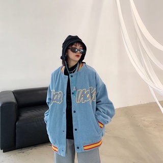 Khoác Bomber Nhung Tăm Ulzzang unisex Size Big to