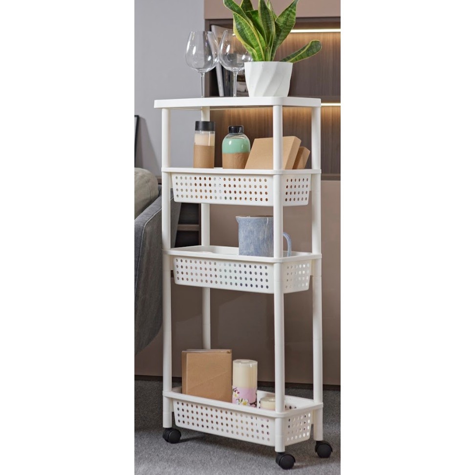 Kệ di động 4 tầng cao cấp - chính hãng Inochi