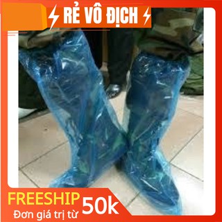 RẺ VÔ ĐỊCH - bao bọc giày đi mưa - ủng đi mưa nhựa nilong