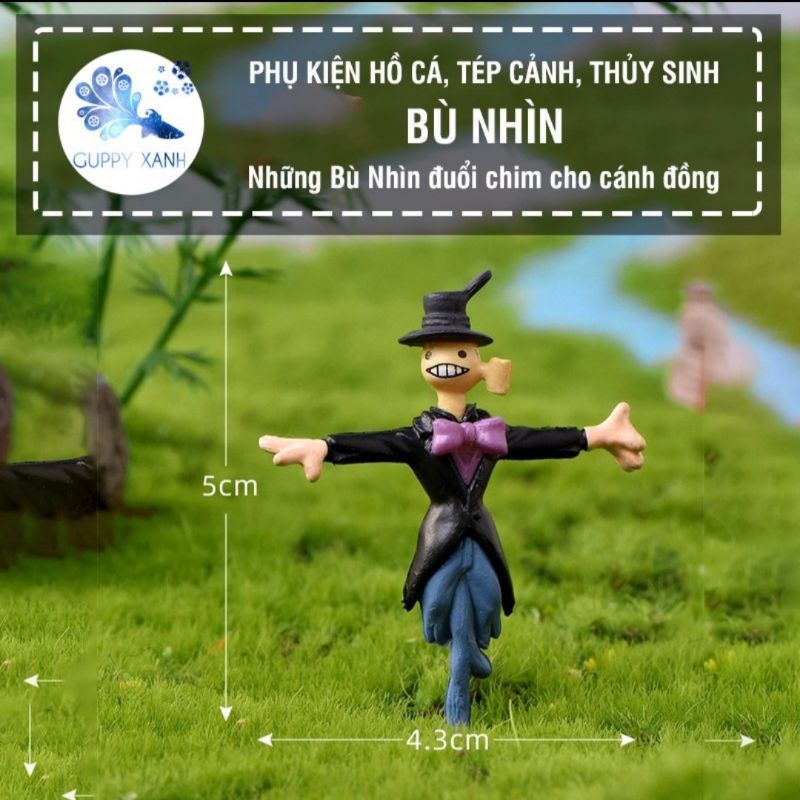Mô hình trang trí cho hồ thủy sinh, tiểu cảnh, sen đá - Cực dễ thương và rẻ