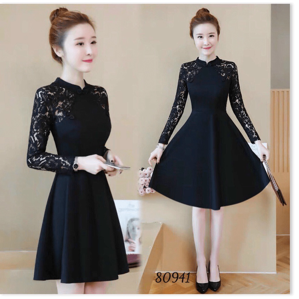 ĐẦM XÒE UMI PHỐI REN NỮ CỰC XINH DÀNH CHO CÁC NÀNG KME FASHION