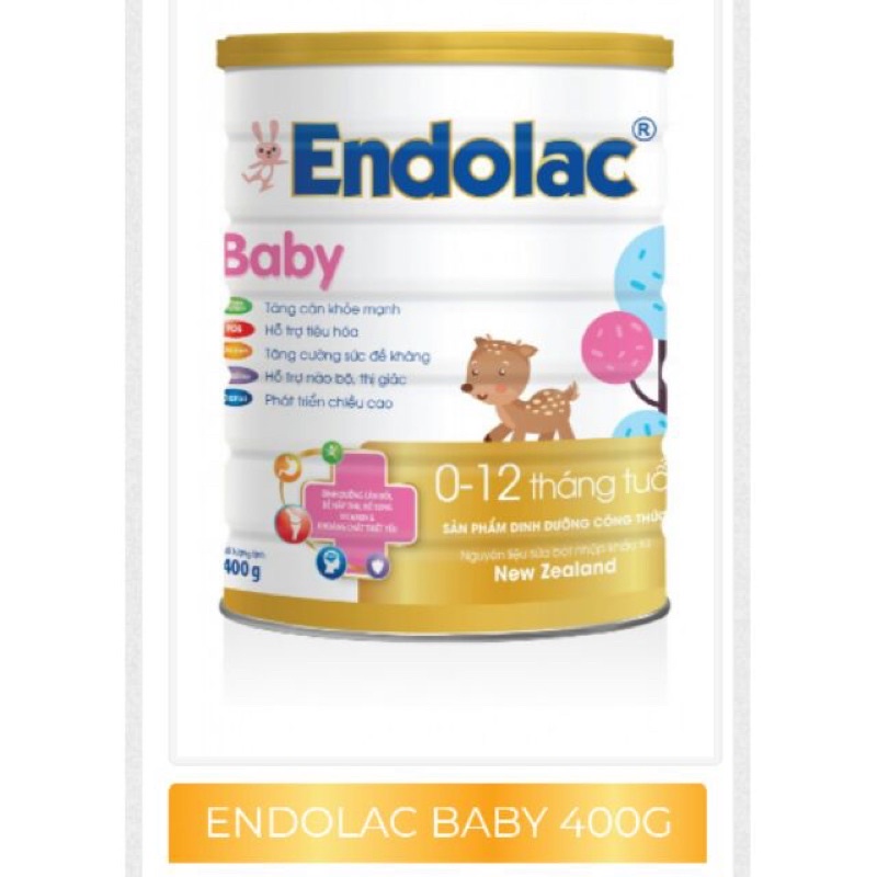 Sữa Endolac Baby 400gram