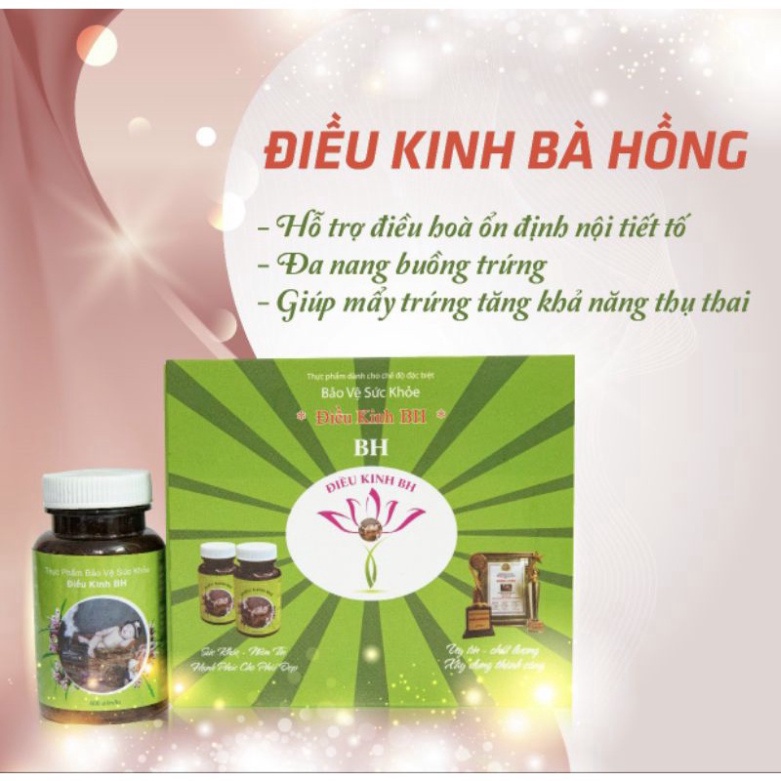 Đieu kinh bà hồng chinh hãng 100%
