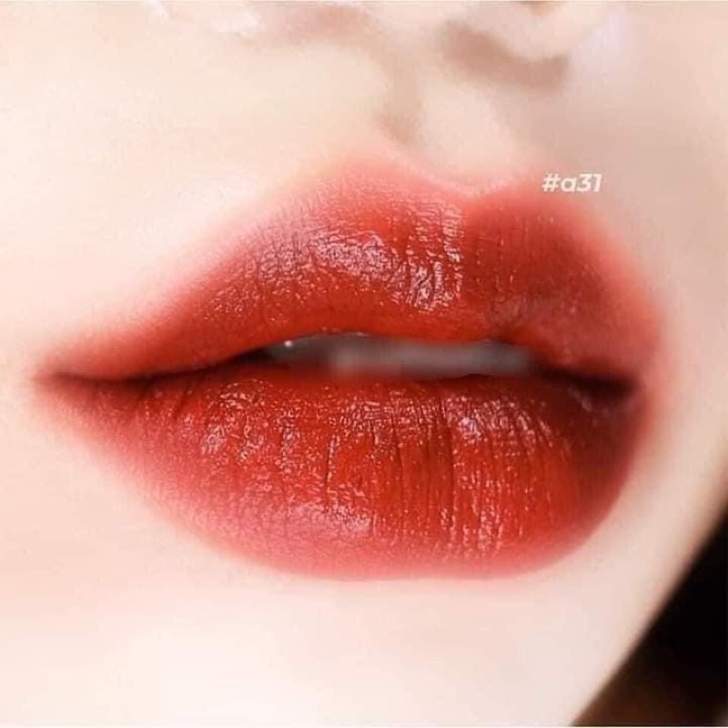 Son Black Rouge A31 màu đỏ nâu trầm Dry Daisy Garden