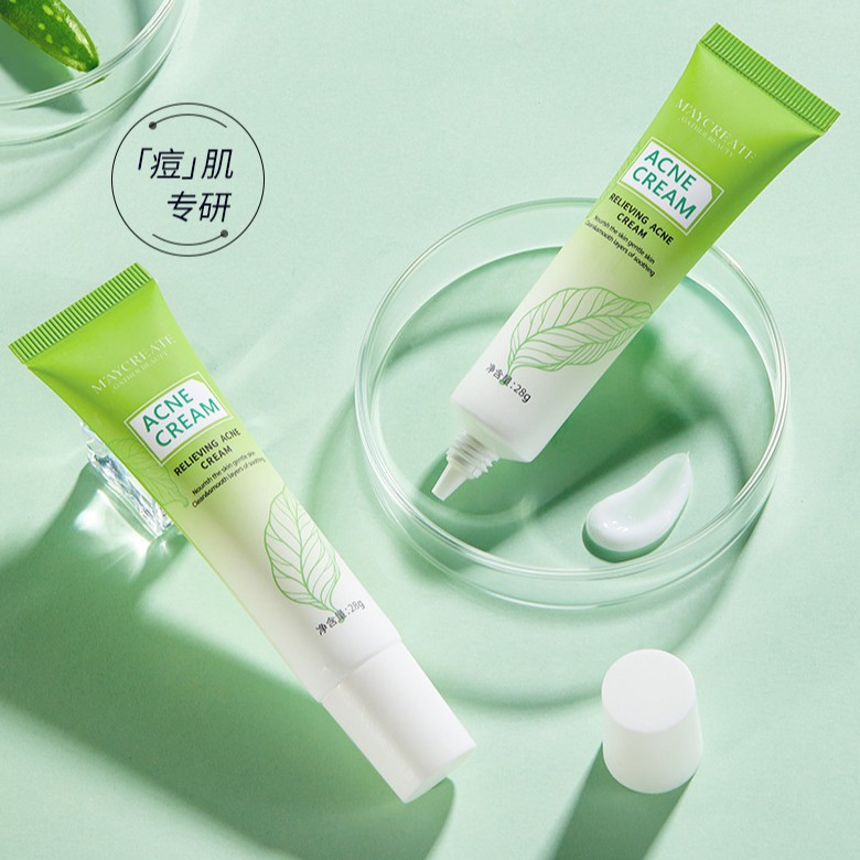 Kem dưỡng làm mờ thâm mụn dàn cho da mụn Acne Cream Maycreate Senabeauty | BigBuy360 - bigbuy360.vn