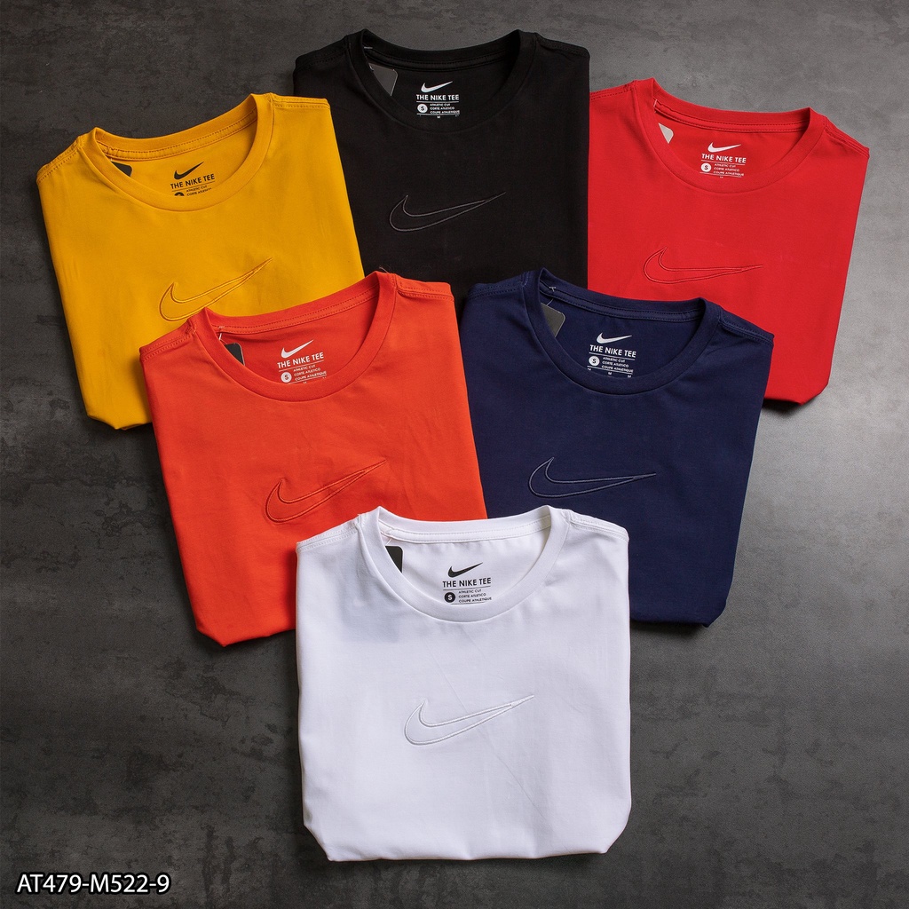 Áo thun tay ngắn 100% cotton NI.KE AT479 - thời trang nam vnxk