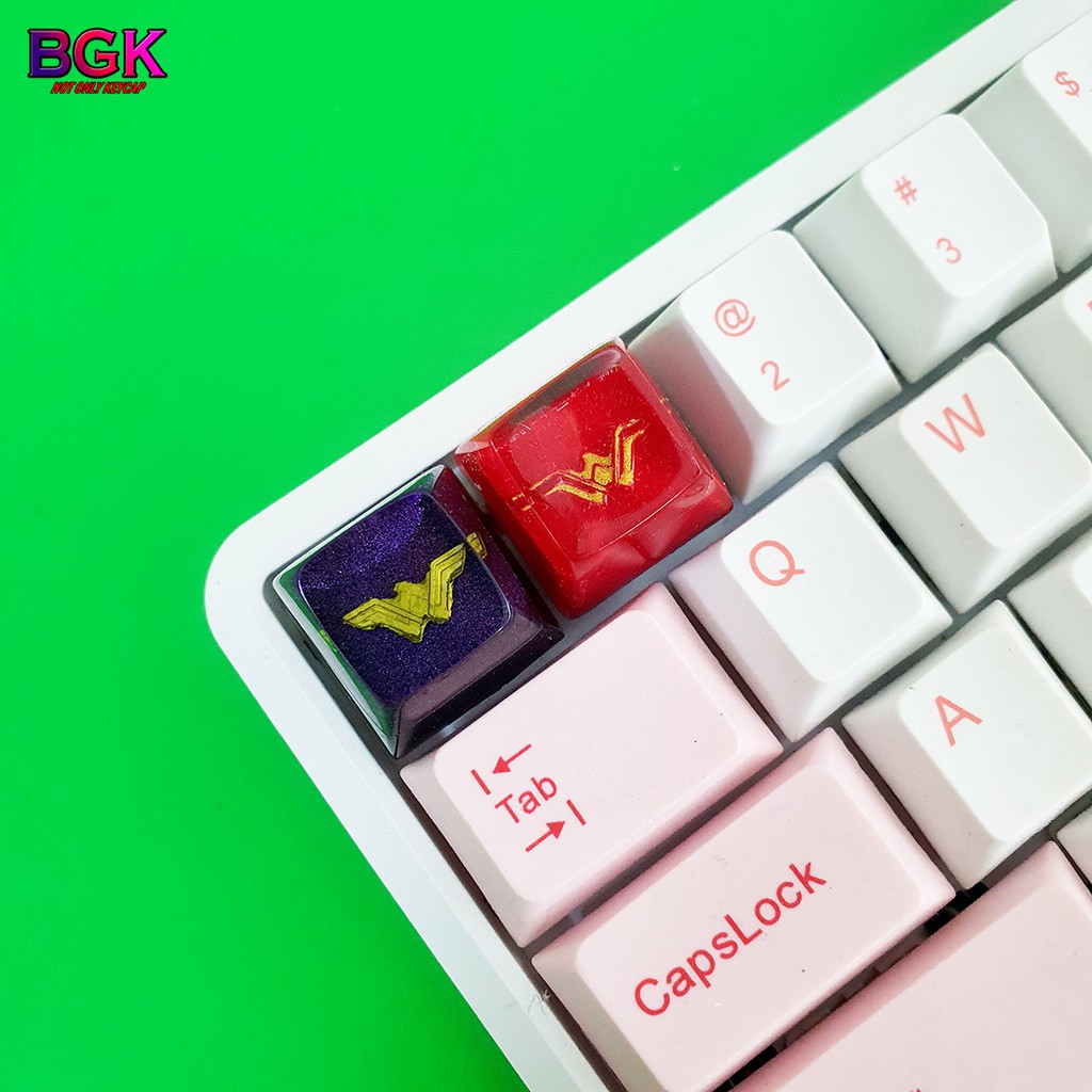 Keycap Lẻ Nữ Thần Chiến Binh Marvel SA profile ( keycap resin độc lạ )( Keycap Artisan )