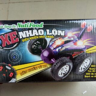 XE ĐIỀU KHIỂN NHÀO LỘN NUTI