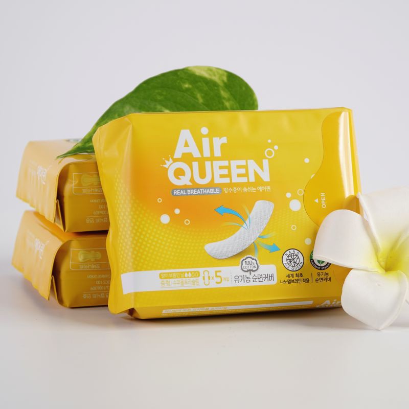 Băng vệ sinh Organic Nano Air Queen (size Lx 30 miếng)