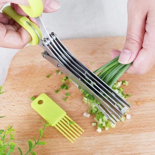 Kéo cắt hành 5 lưỡi / Kéo nhà bếp 5 lưỡi