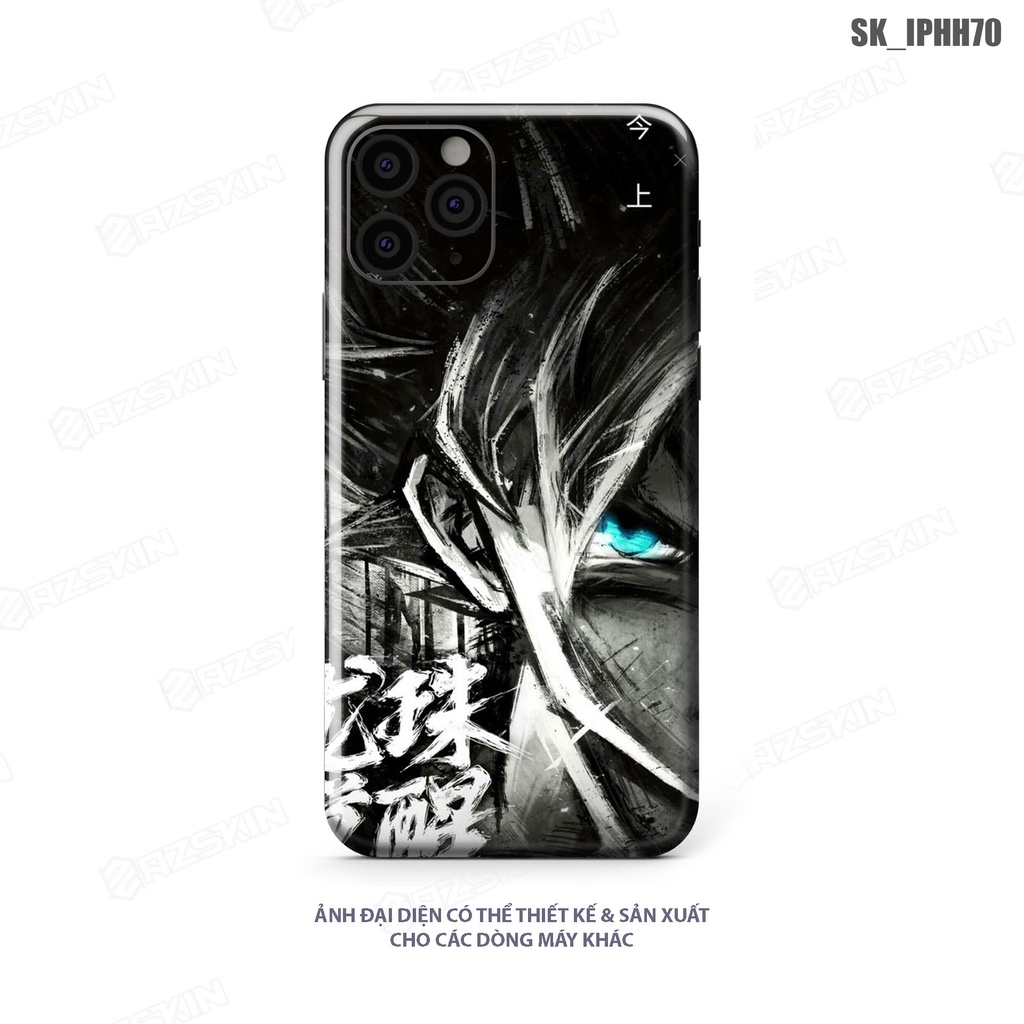 Miếng Dán Skin In Hình SONGUKU IPhone 14 Pro/14 Pro Max |SK_IPHH70| Chất Liệu Chính Hãng, Bền Màu, Dán Full Lưng Viền