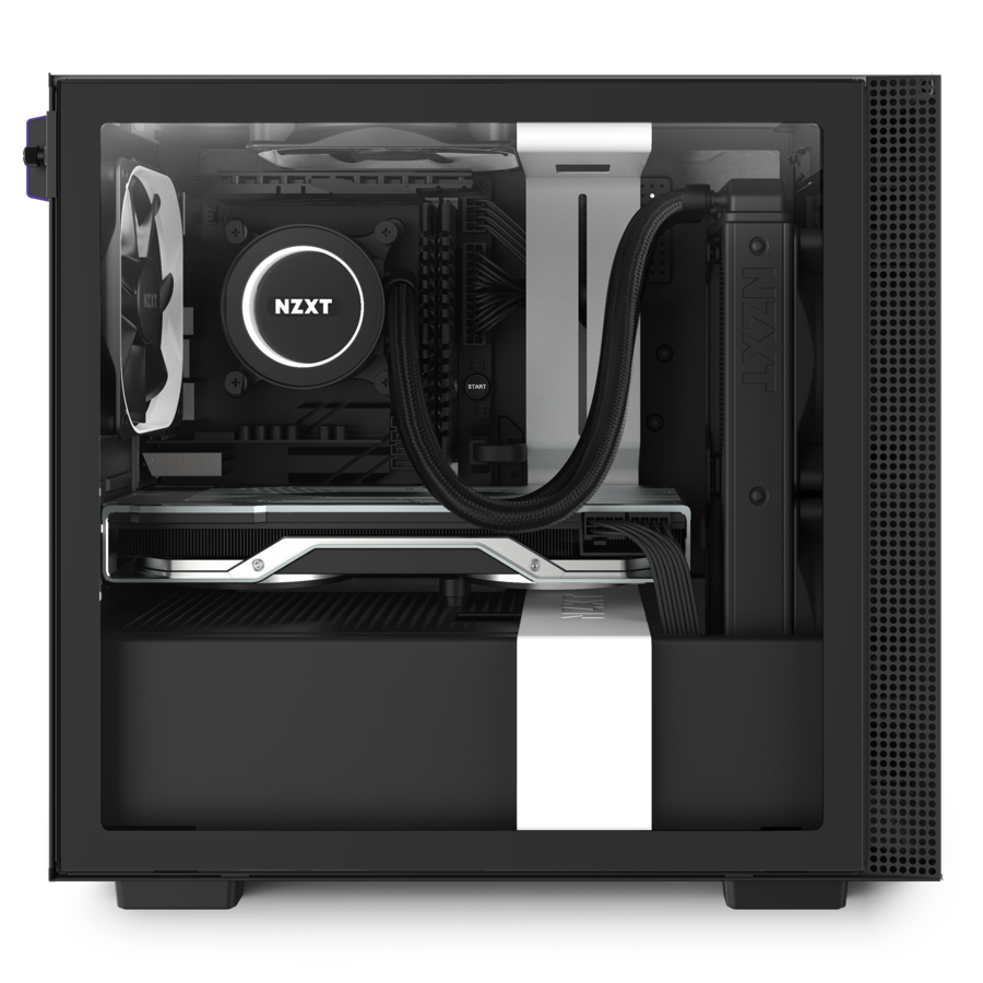 Vỏ Case NZXT H210i MATTE WHITE (TRẮNG) - Mini iTX