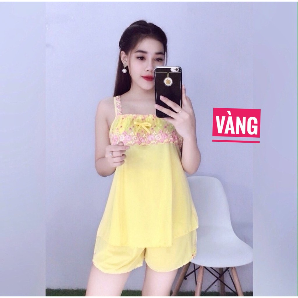 Đồ bộ mặc nhà- đồ bộ thun lạnh đùi mã 24