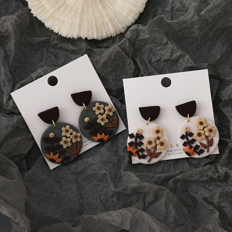 Bông Tai Hình Hoa Phong Cách Bohemian Ngọt Ngào