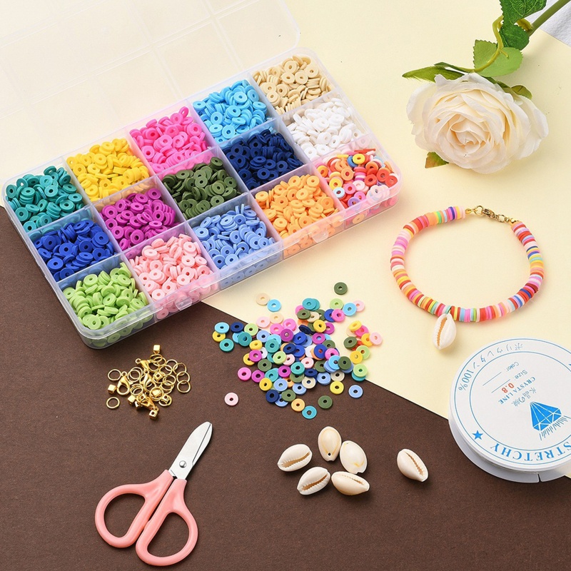 Bộ Hạt Xỏ Vòng Tay Co Giãn Dùng Làm Trang Sức Thủ Công