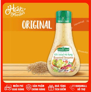 [DATE MỚI NHẤT] Sốt Salad Mè Rang Golden Farm – Roasted Sesame Sauce