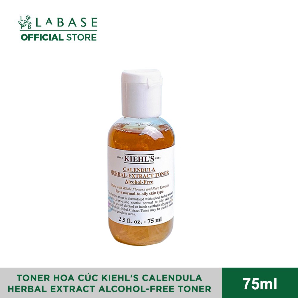 Toner hoa cúc Kiehl's Calendula Herbal Extract Alcohol-Free Toner 75ml